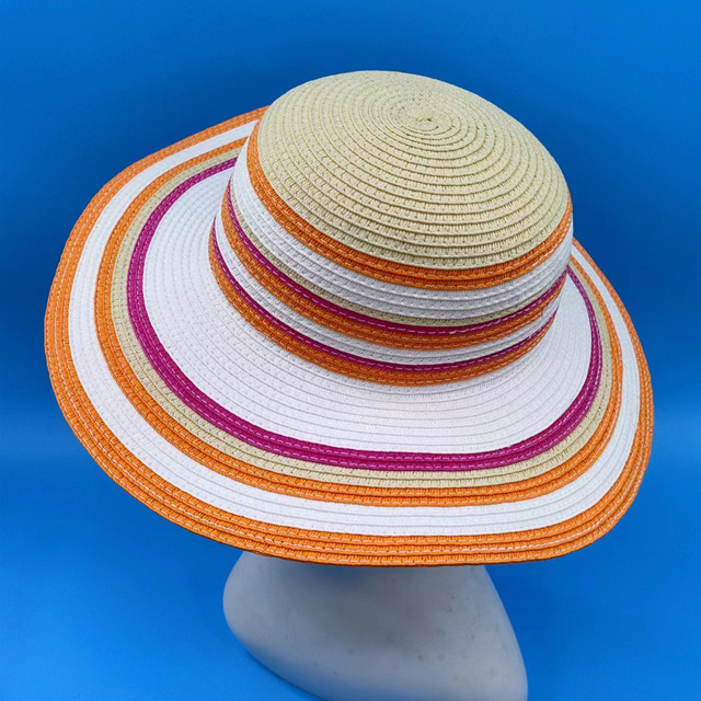 Paper Straw Sun Hat Fedora Straw Cap Cowboy Hat Sun hat Braid straw hat