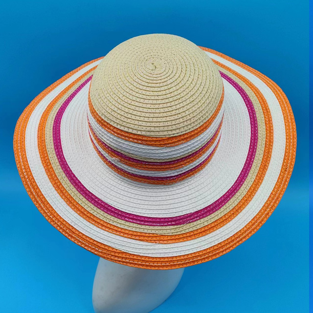 Paper Straw Sun Hat Fedora Straw Cap Cowboy Hat Sun hat Braid straw hat